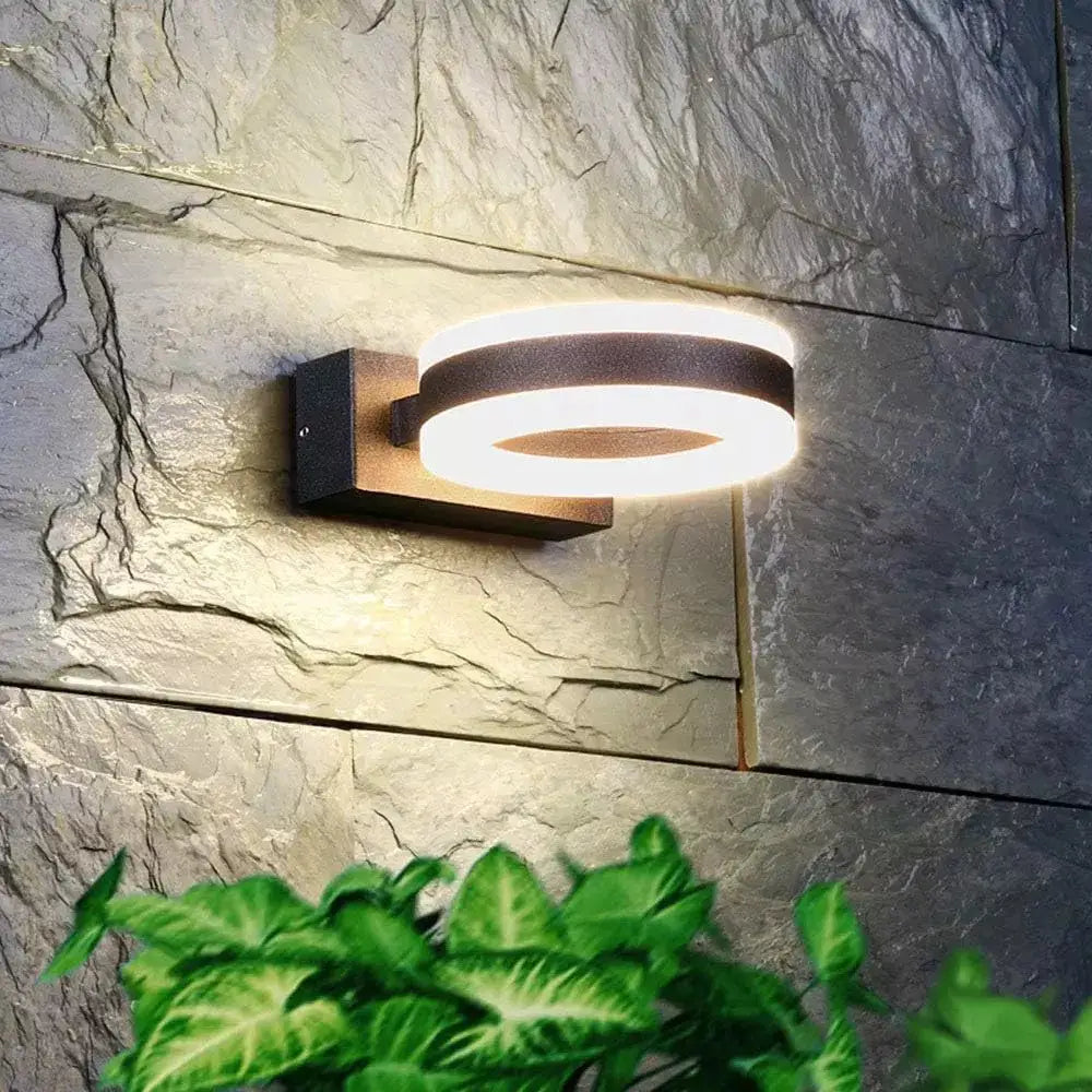 20W LED Photocell Dusk Till Dawn Outdoor Waterproof IP65 Up Down Wall Light 6000K - Garden & Patio:Garden Lighting:Wall