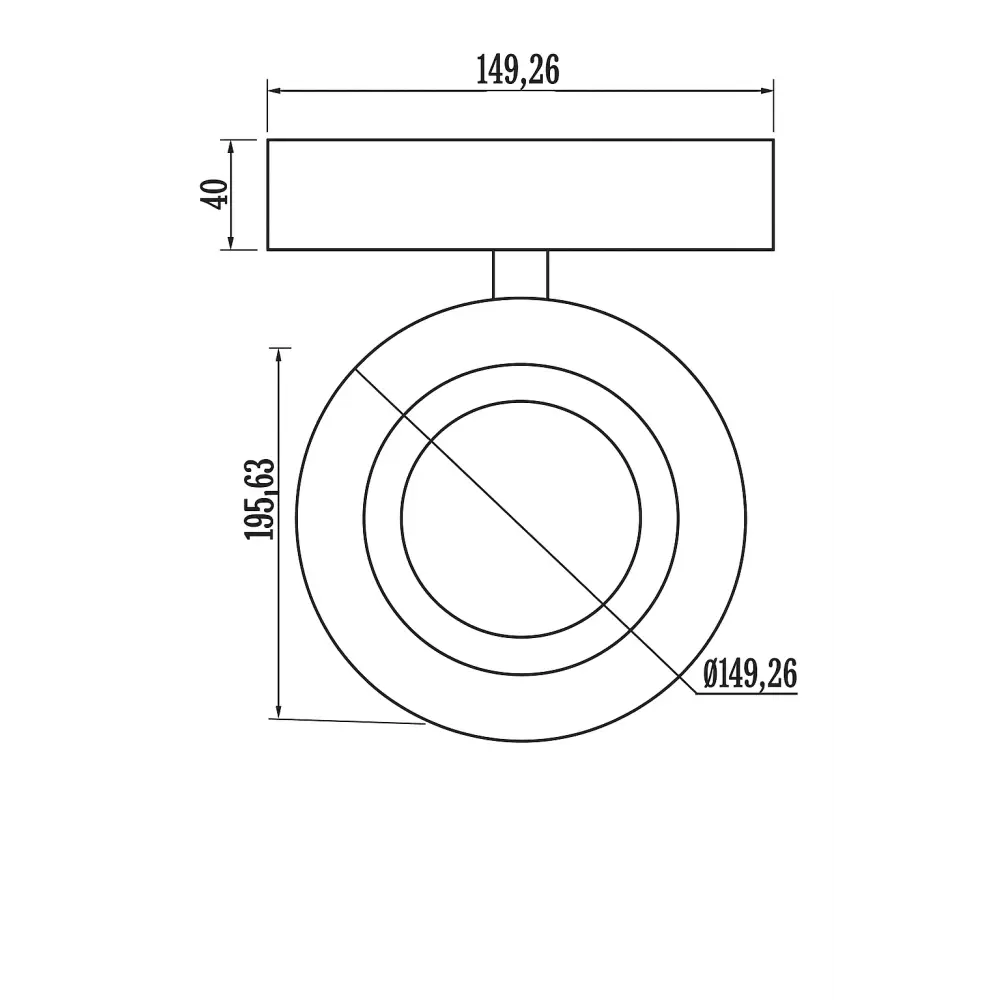 20W LED Photocell Dusk Till Dawn Outdoor Waterproof IP65 Up Down Wall Light 6000K - Garden & Patio:Garden Lighting:Wall