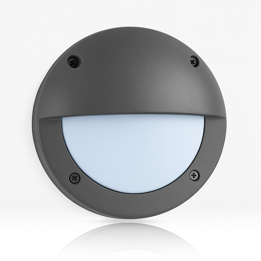Outdoor Mini Bulkhead Round Eyelid Design IP65 Waterproof