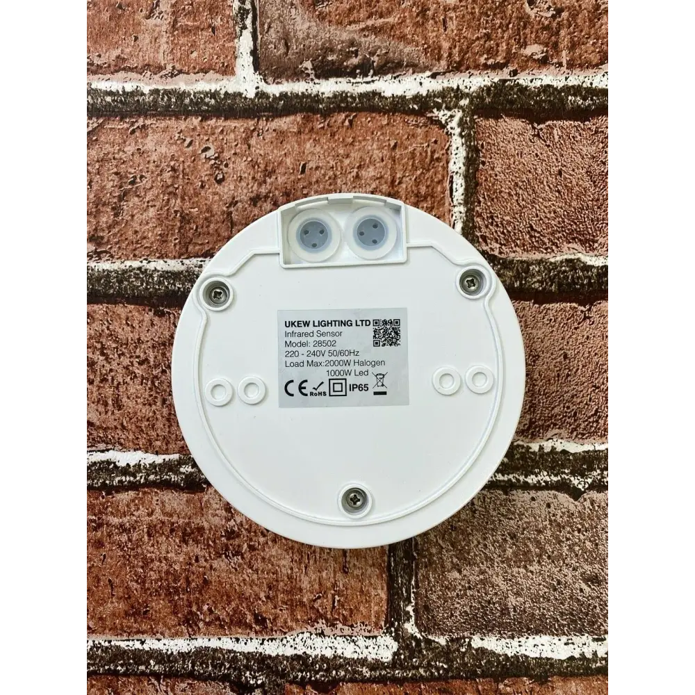 Ceiling PIR Infrared Motion Sensor 360" manual override IP65 bathroom UKEW