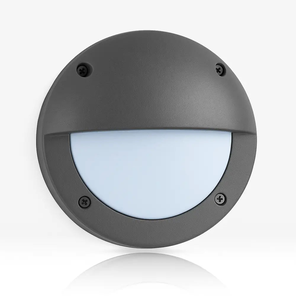 Dark Grey Security Bulkhead Wall Lights for Outdoor Garden Spaces - Garden & Patio:Garden Lighting:Wall & Ceiling Lights