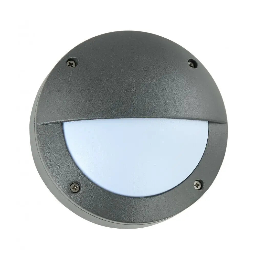 Dark Grey Security Bulkhead Wall Lights for Outdoor Garden Spaces - Garden & Patio:Garden Lighting:Wall & Ceiling Lights
