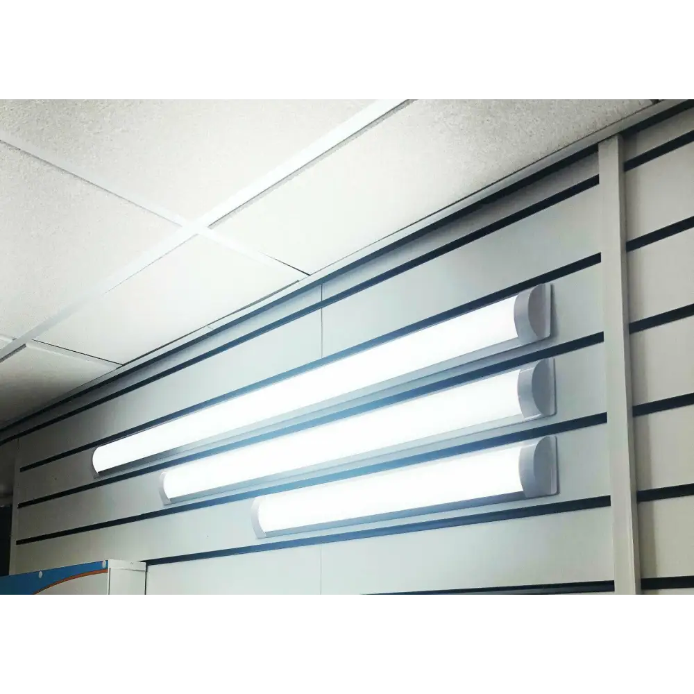 Slimline Integrated LED Batten ceiling light Fitting Low Profile 2,3,4 Ft UKEW®