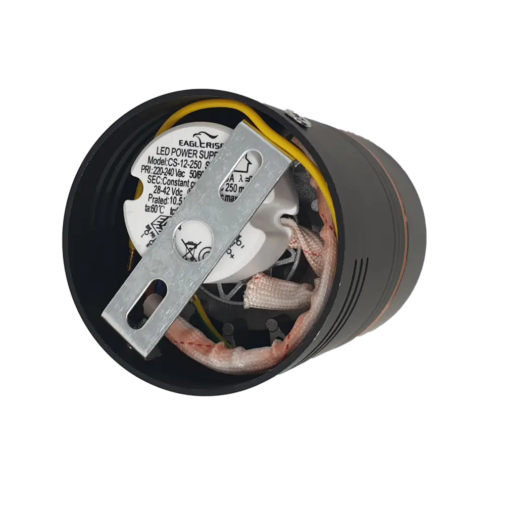 Decorative Ceiling Surface Mount Downlight Spotlight Copper & Matt Black 10W LED UKEW