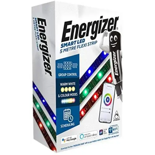 Energizer Smart 5M Flexi Strip Light - UK 3 PIN Plug Light fixtures UK