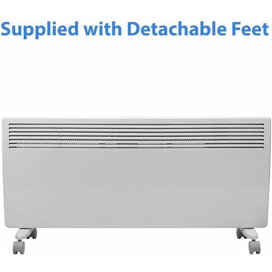 Energy saver Wall heater 2.00 KW Panel Convector Heating Digital Timer UKEW