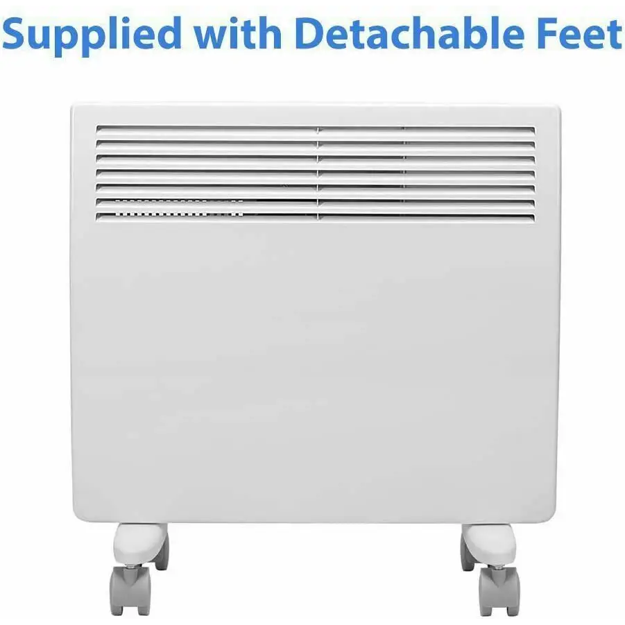 Electric wall Heater 1 Kw Wall-Mounted Electric Panel With 24hr LCD Timer UKEWinsatheat