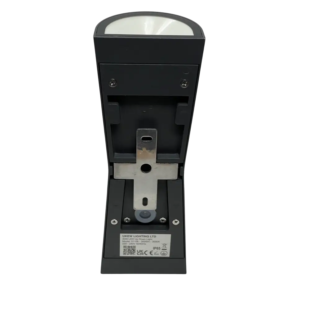 Garden light 30w Grey Up Down Wall Light IP65 Waterproof LED movement Sensor UKEW