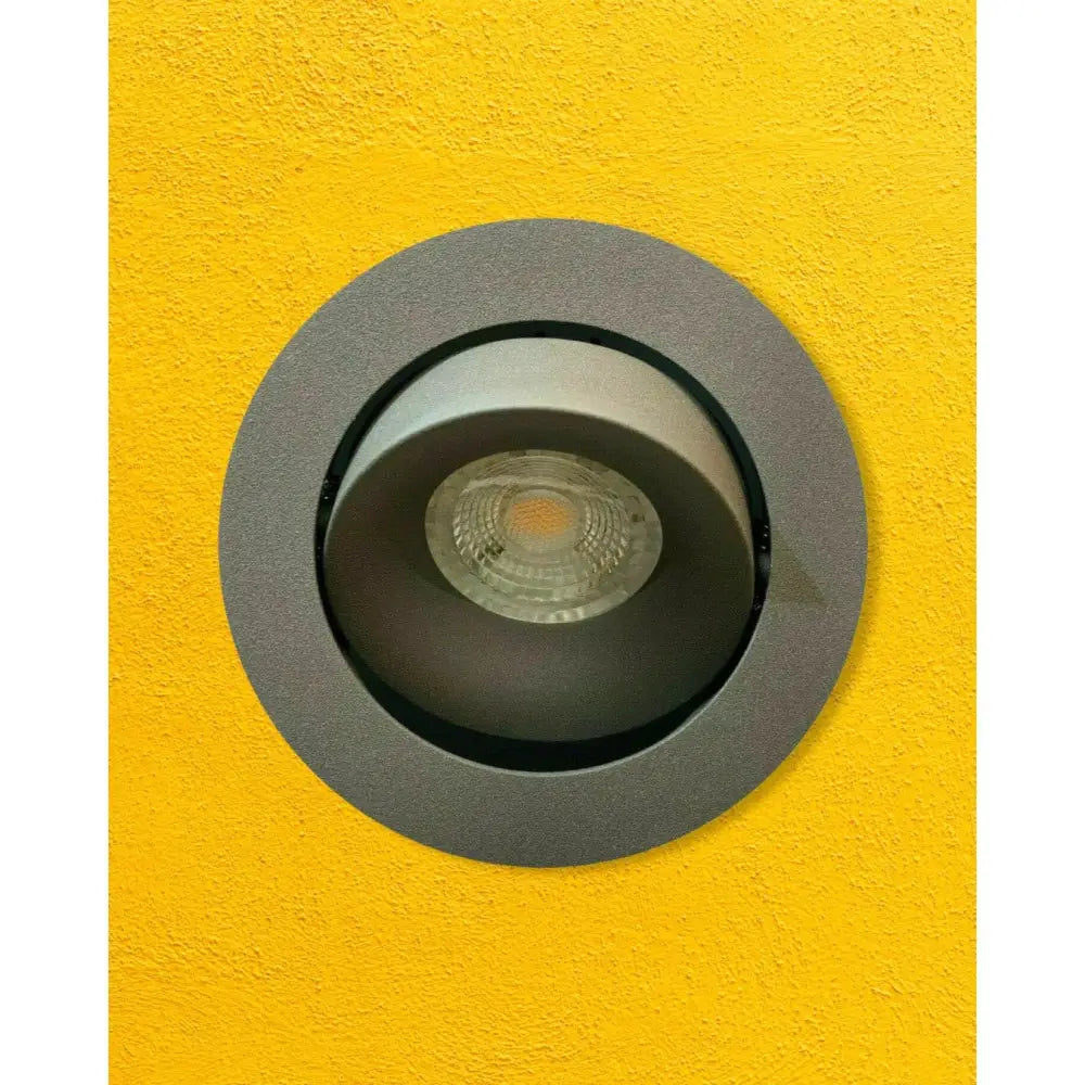 105mm Downlights Grey GU10 Tilt Directional Recessed Ceiling Spotlight UKEW®
