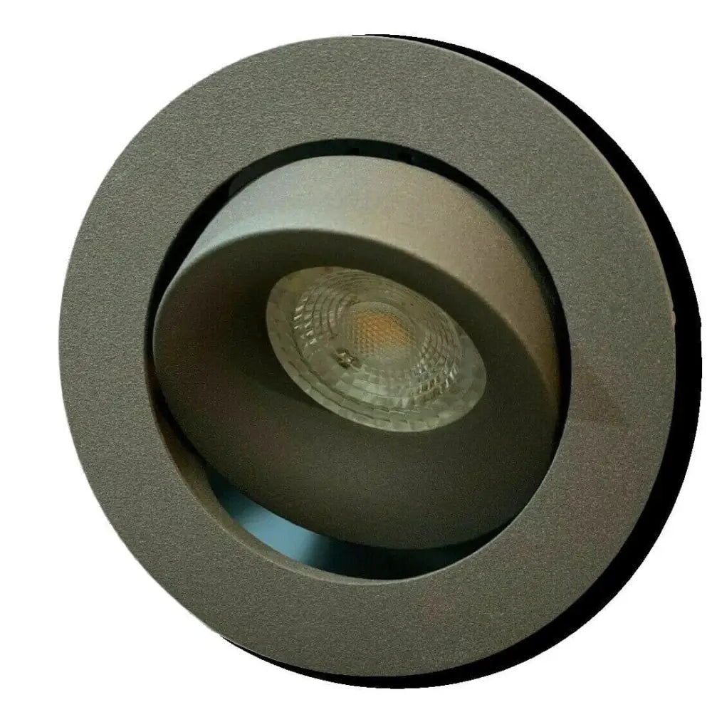 105mm Downlights Grey GU10 Tilt Directional Recessed Ceiling Spotlight UKEW®
