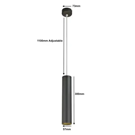 GU10 Modern Pendant Ceiling Light: Surface-Mount, Choose from 3 Colors - Light fixtures UK