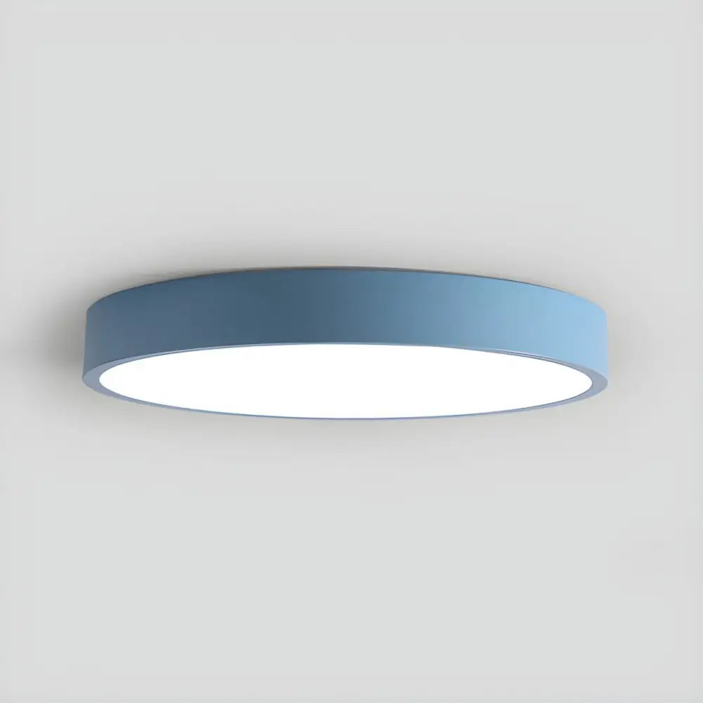 Large Blue LED Ceiling Light with Wall Switch for Modern Home Decor - Home Furniture & DIY:Lighting:Ceiling Lights &