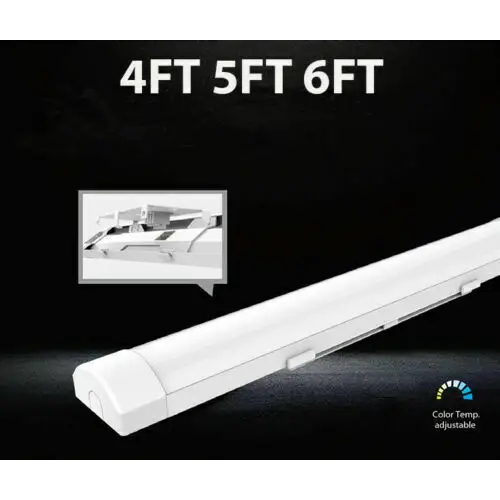 5 FT LED Strip Batten Lights Tube Lights Garage Workshop Office LED super bright UKEW