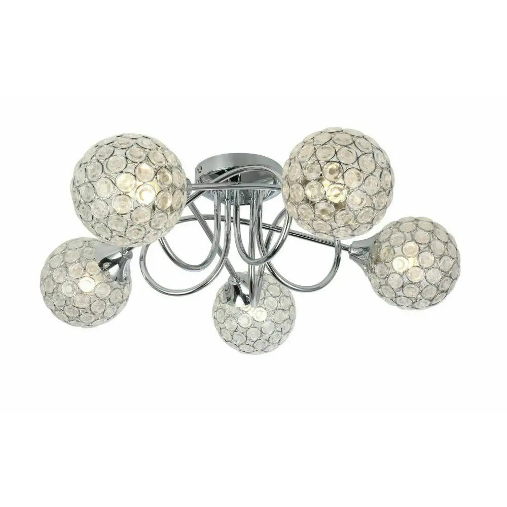 New Jewel Shades Shade Ball 5 Way Flush Ceiling Light LED BALL