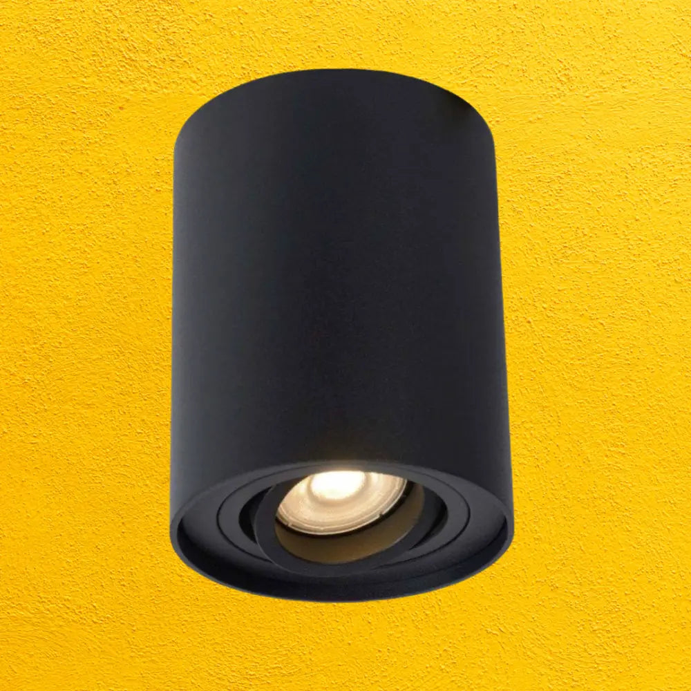 Decorative Black Ceiling Light Surface Mounted Downlight GU10 Spot  IP20 UKEW