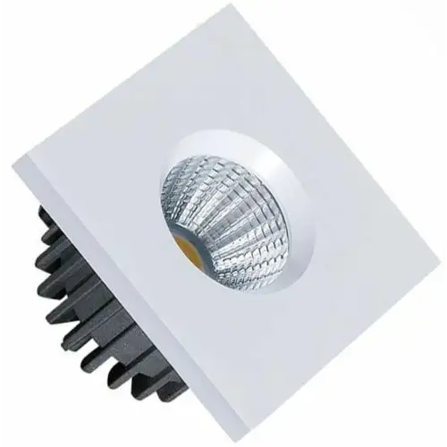 Mini 3W LED Square White LED Recessed Ceiling Light Cabinet Downlights UKEW