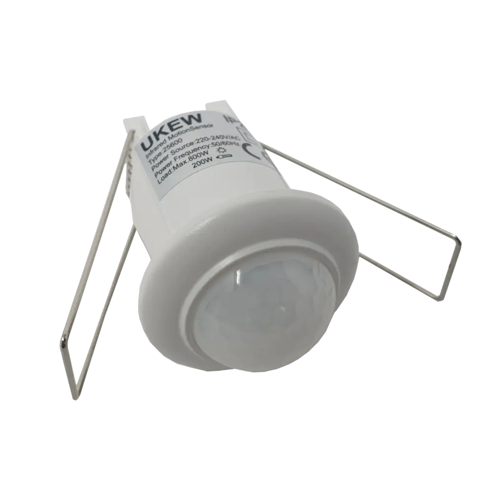 Mini Motion Sensor Detector Ceiling Light Switch Recessed 360° UKEW