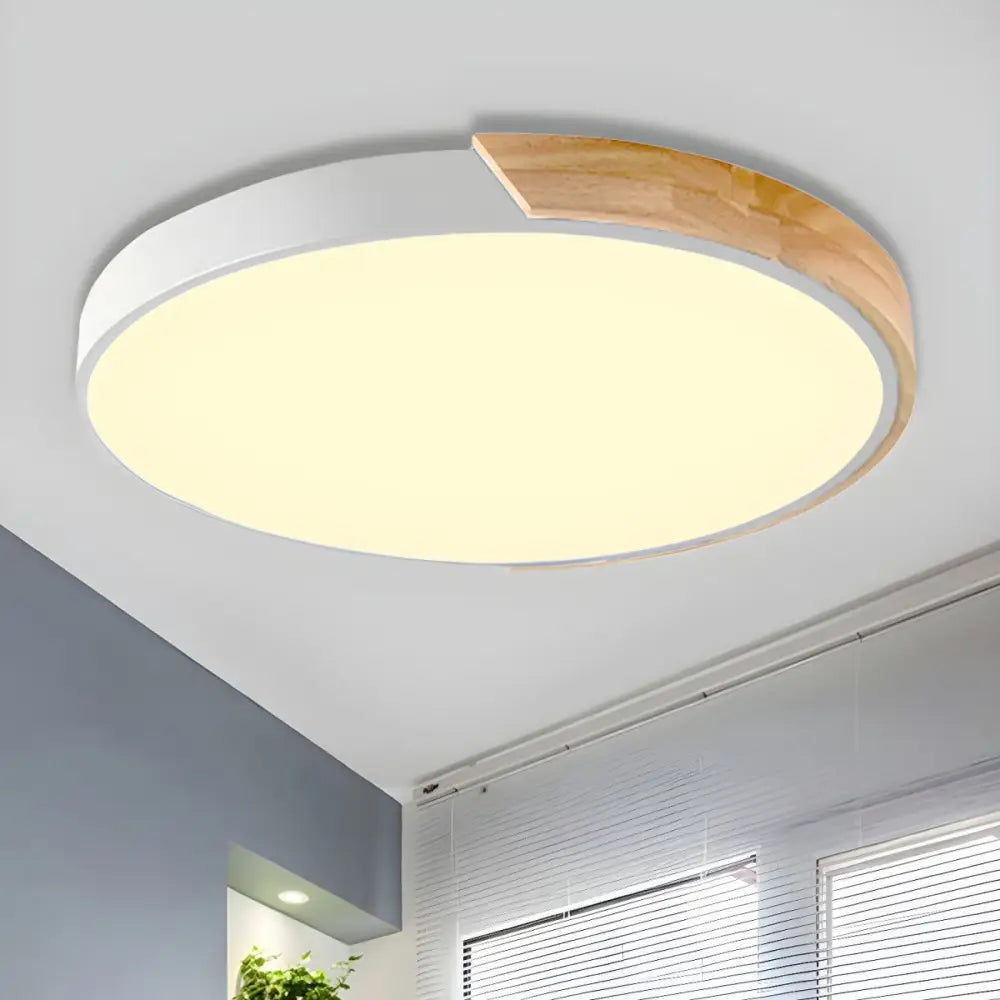 Modern LED Ceiling Light Fixture with Adjustable CCT and Stylish Finish - Home Furniture & DIY:Lighting:Ceiling Lights
