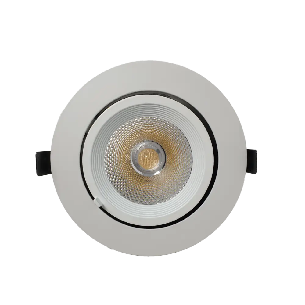 Modern recessed Ceiling Scoop Tilt Downlight 35W LED Commercial 4000K UKEW