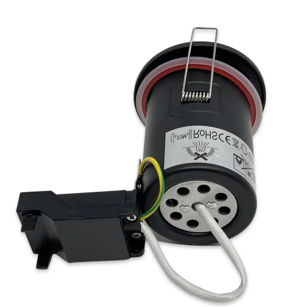 Black Bathroom IP65 Fire Rated GU10 Downlight Spotlights UKEW
