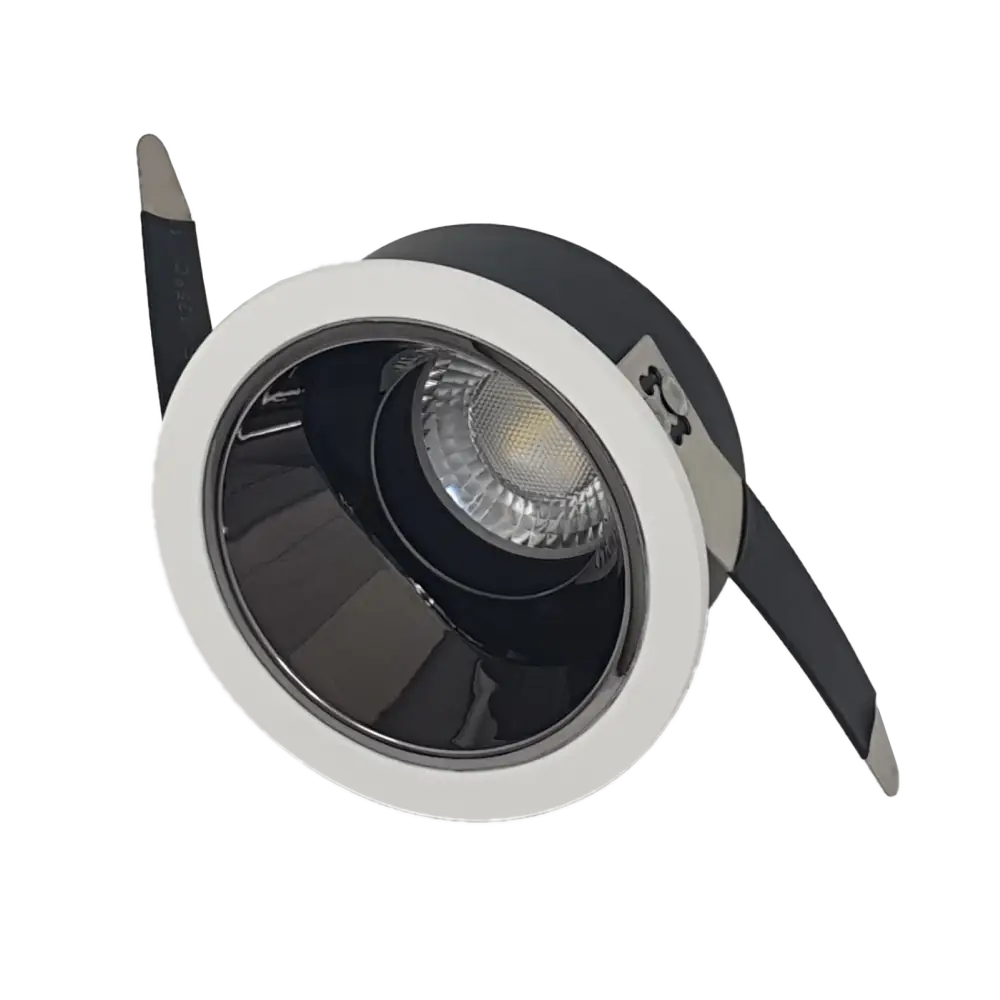 4x Reflector GU10 Ceiling Recessed Downlight Rose Gold Black-White Black Chrome UKEW