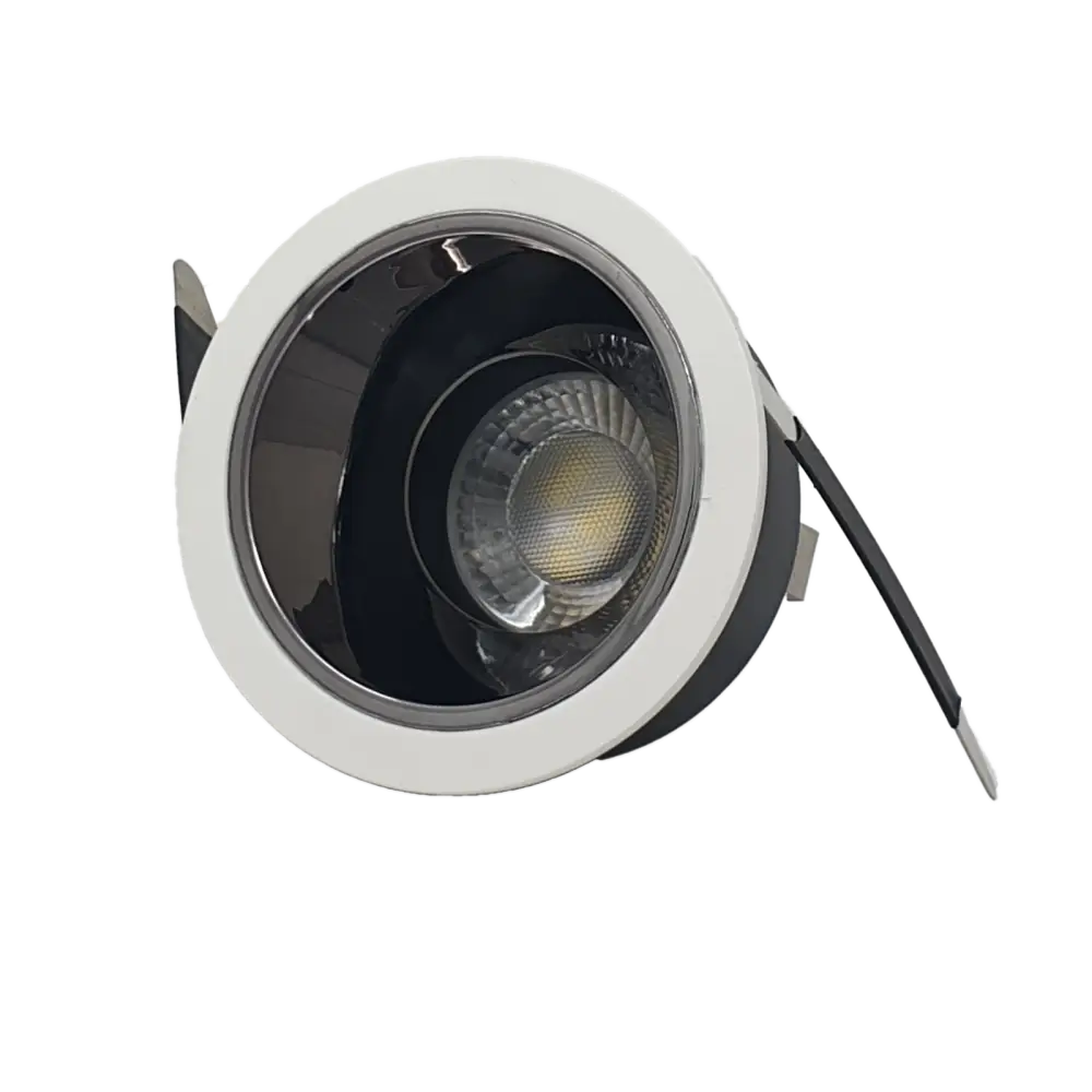 4x Reflector GU10 Ceiling Recessed Downlight Rose Gold Black-White Black Chrome UKEW