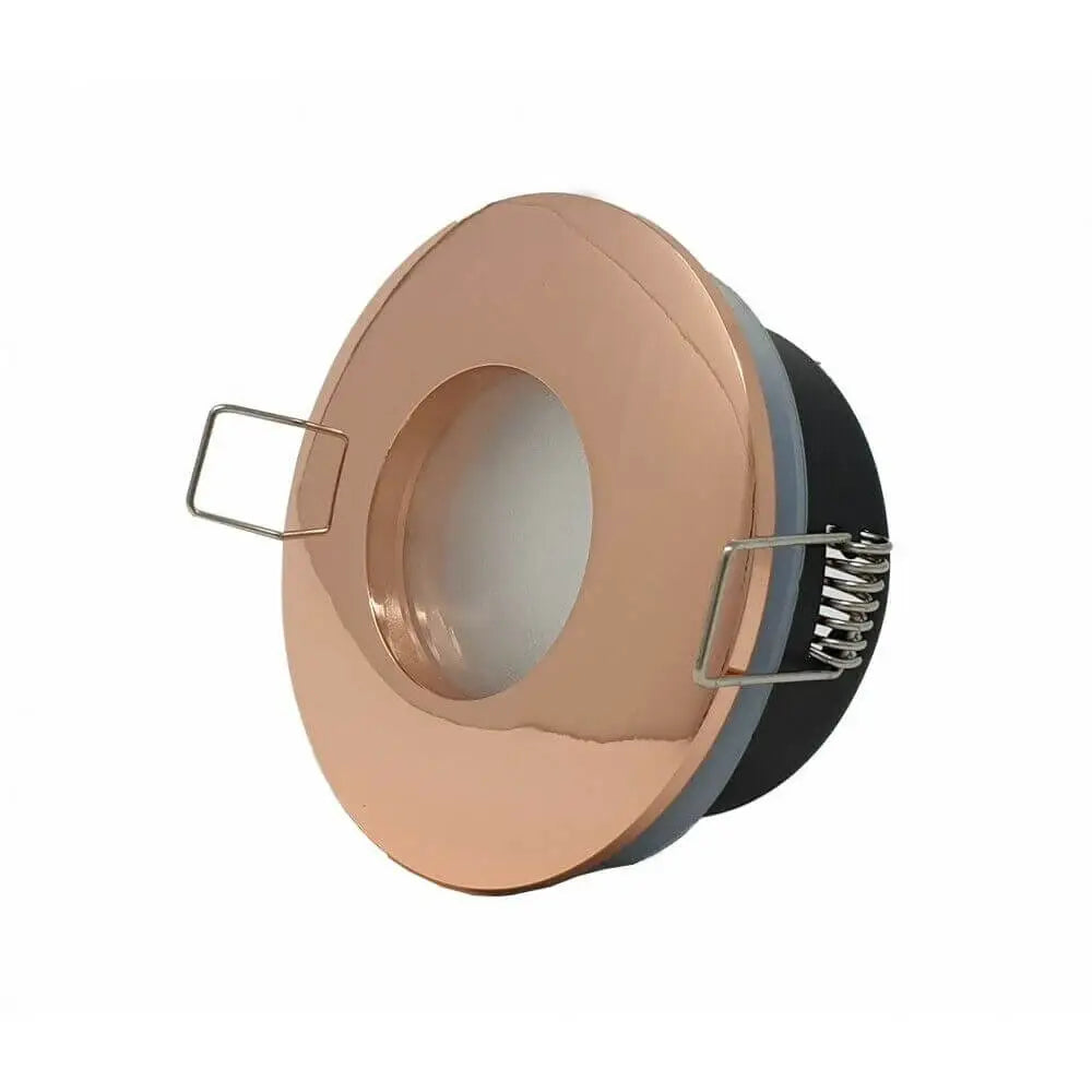 10X Rose Gold GU10 Bathroom Ceiling Light Downlight Spotlight IP65 UKEW