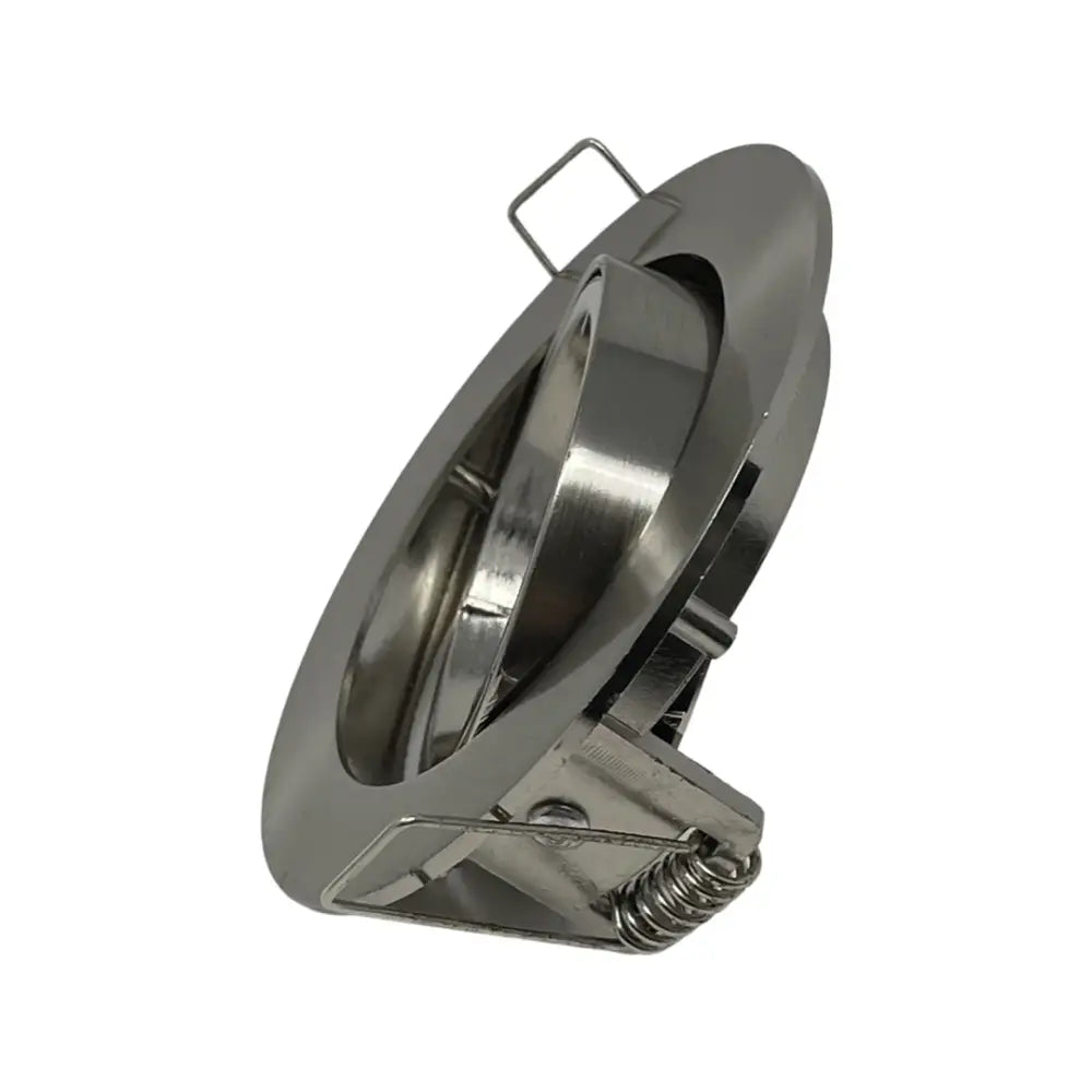 GU10 Twist & Lock Tiltable Downlight Spotlight Satin Chrome Finish UKEW