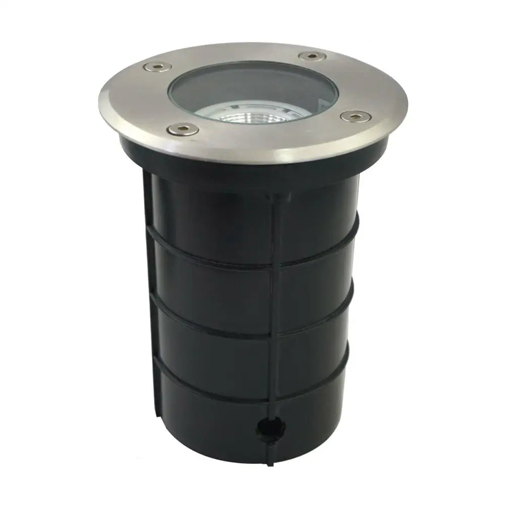 Ground light outdoor light Round S/Steel HiGrade Walkover/Drive over IP67 GU10 UKEW®