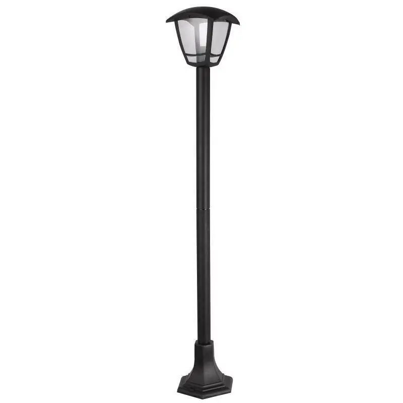 Traditional Black IP54 Outdoor Garden Bollard Light Lamp Post UKEW lighting