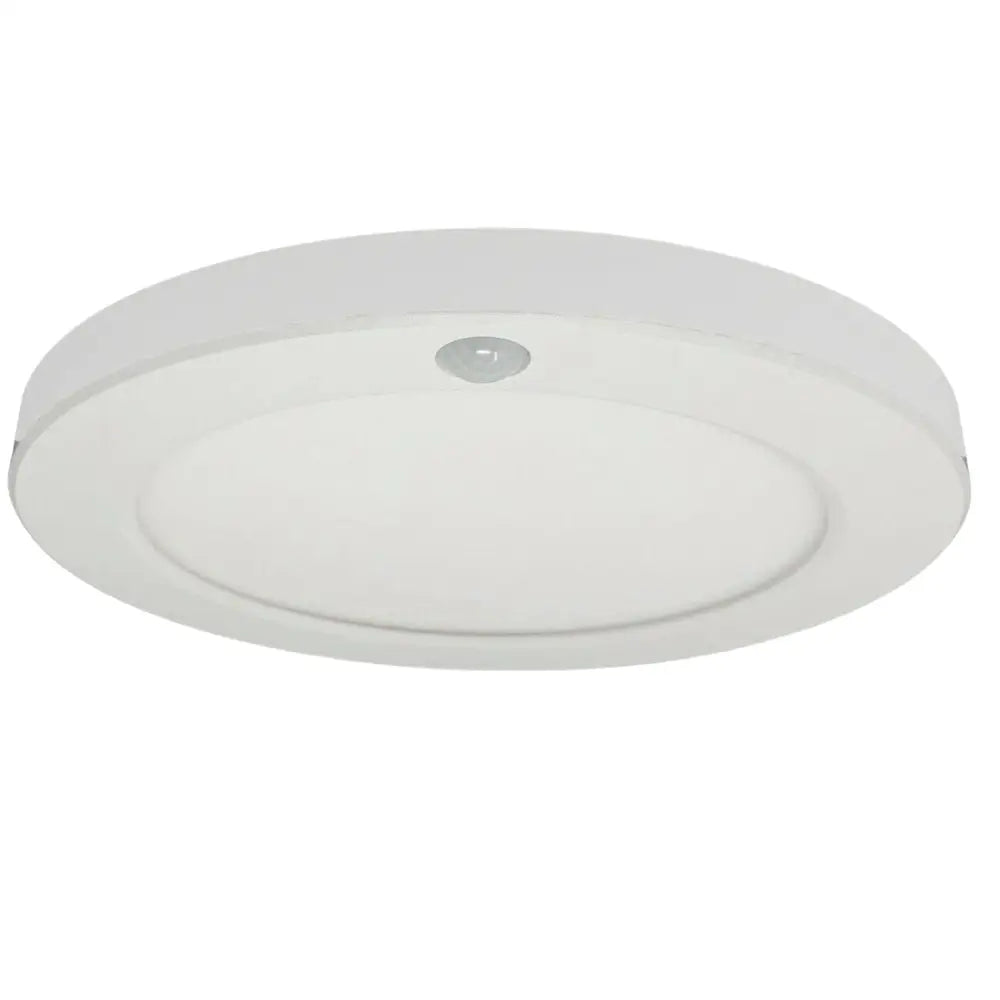 Tri-Colour 18W Led PIR Motion Surface / Recessed Mount Round Panel Light UKEW