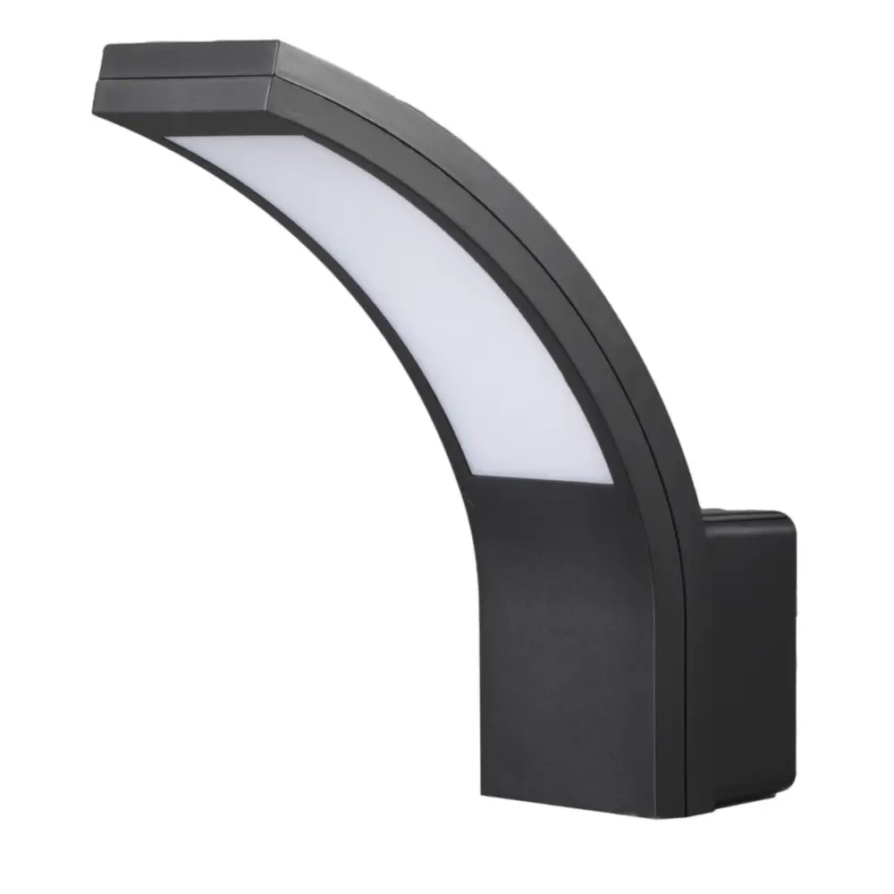 Unique Outdoor Curved Wall Light with IP54 Waterproof and 10W LED - Garden & Patio:Garden Lighting:Wall & Ceiling Lights