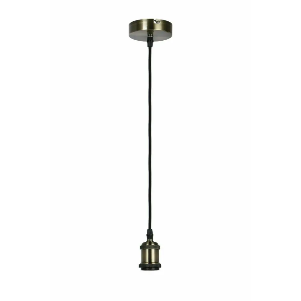 Vintage Pendant Light Fitting Modern Retro Industrial Style E27 Lamp Holder UKEW®