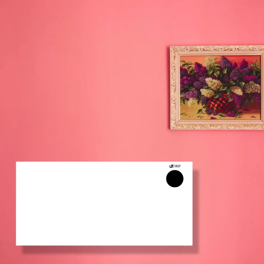 Wall Heater Wifi Electric Convector Panel White 24H 7 Day Thermostat 2Kw/1/KW - Light fixtures UK