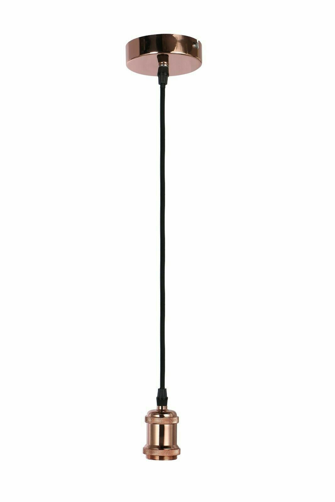 Vintage Pendant Light Fitting Modern Retro Industrial Style E27 Lamp Holder UKEW®