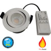 The Benefits of the Fire-Rated 6W LED Tilt Dimmable Downlight Recessed Ceiling Spotlights IP65
