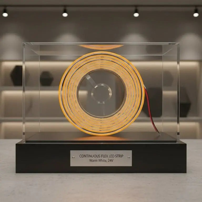 10m COB Warm White Strip Light for Cozy Indoor Lighting LED Strip