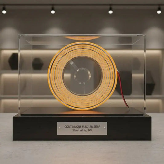 10m COB Warm White Strip Light for Cozy Indoor Lighting LED Strip