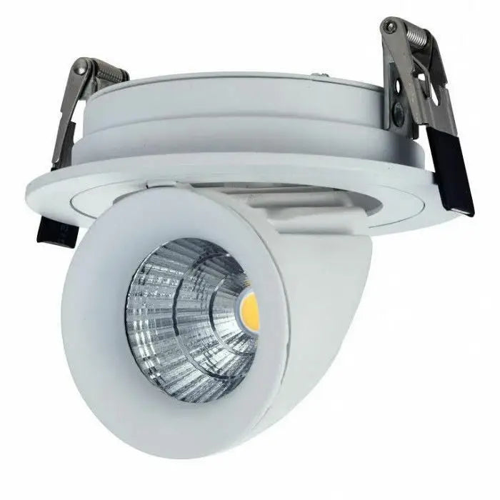 10W LED Directional Swivel and Scoop Retail wall washer Spotlight Dimmable 3000K UKEW