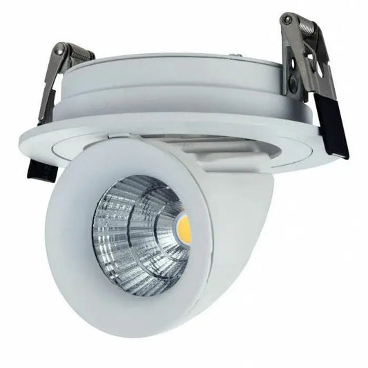 10W LED Directional Swivel and Scoop Retail wall washer Spotlight Dimmable 3000K UKEW