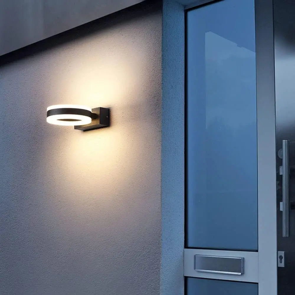 20W LED Photocell Dusk Till Dawn Outdoor Waterproof IP65 Up Down Wall Light 6000K - Garden & Patio:Garden Lighting:Wall