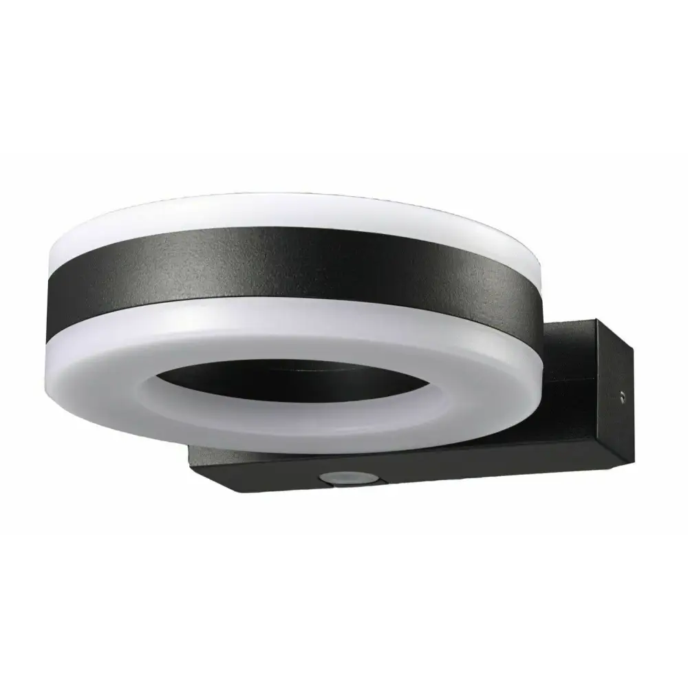 Dusk Till down 20W Led Up Down Circular Wall Light Outdoor Black White