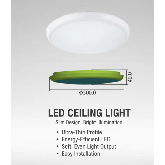 22 W LED PIR Bulkhead Light – IP65 Cool‑White Radar Sensor Light - Business Office & Industrial:Facility Maintenance &