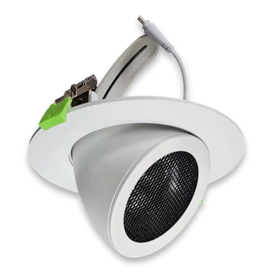 38W LED Tilt Recessed Retail Display Ceiling Light display - Light fixtures UK