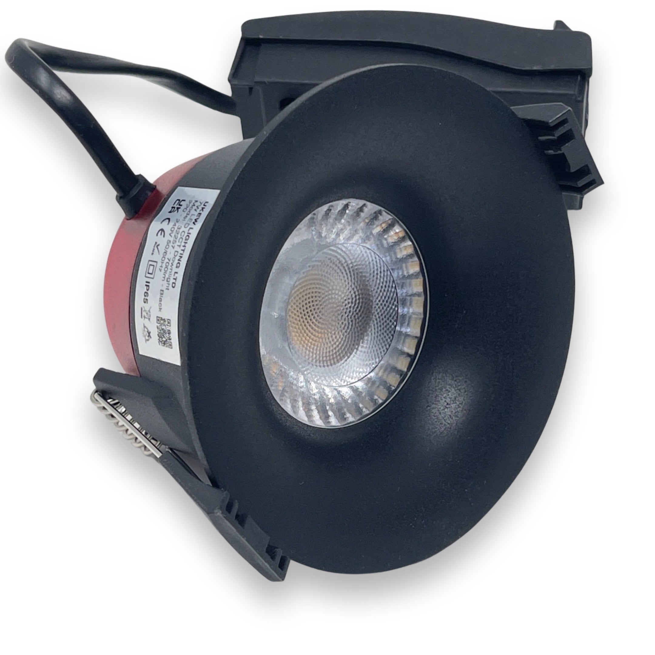 LED DownLight 7w Spotlight Waterproof IP65 Black Dimmable CCT - Light fixtures UK