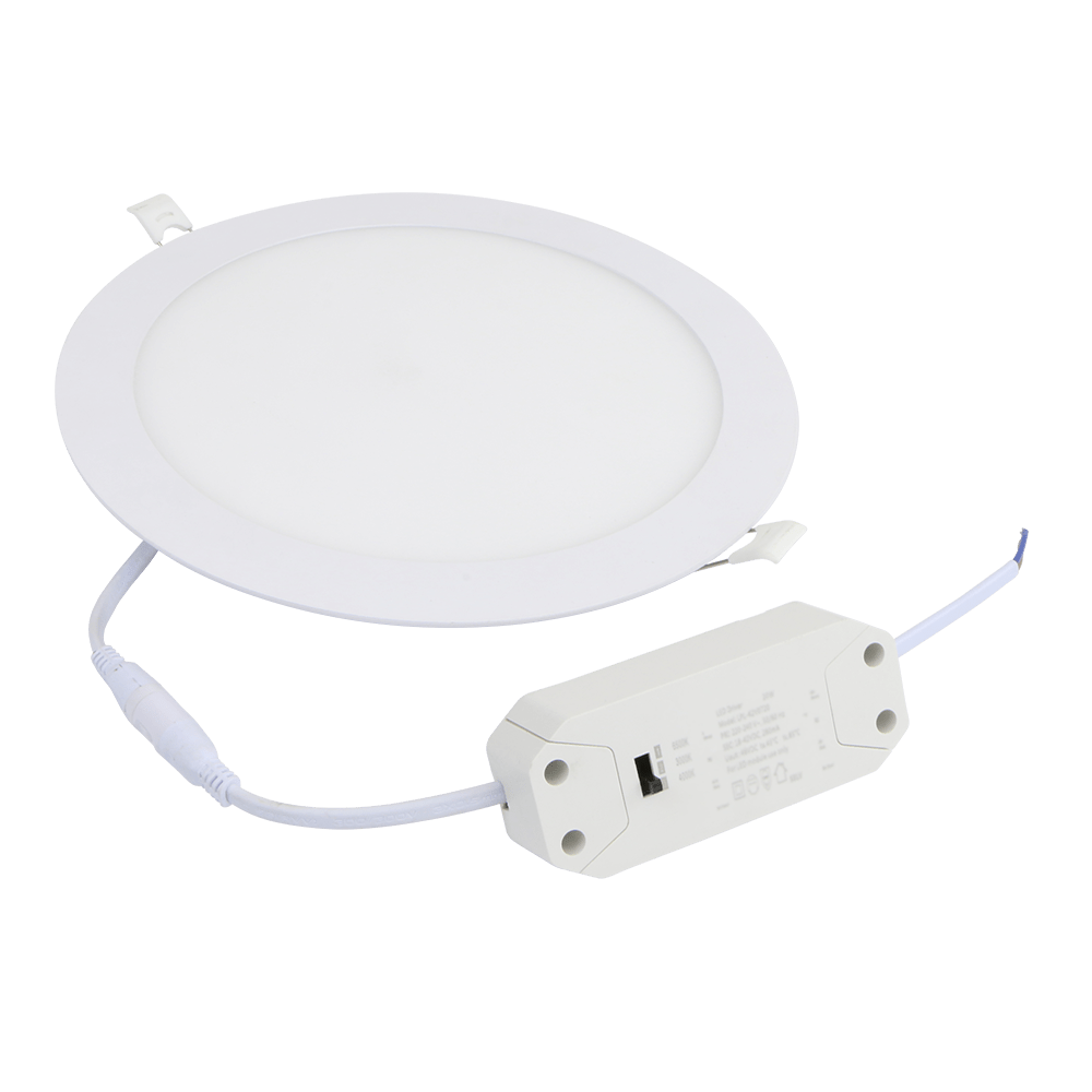 LED Orbit 12W CCT Selectable Slimline Flat Panel Downlight