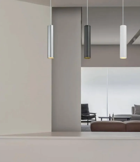 GU10 Modern Pendant Ceiling Light: Surface-Mount, Choose from 3 Colors - Light fixtures UK