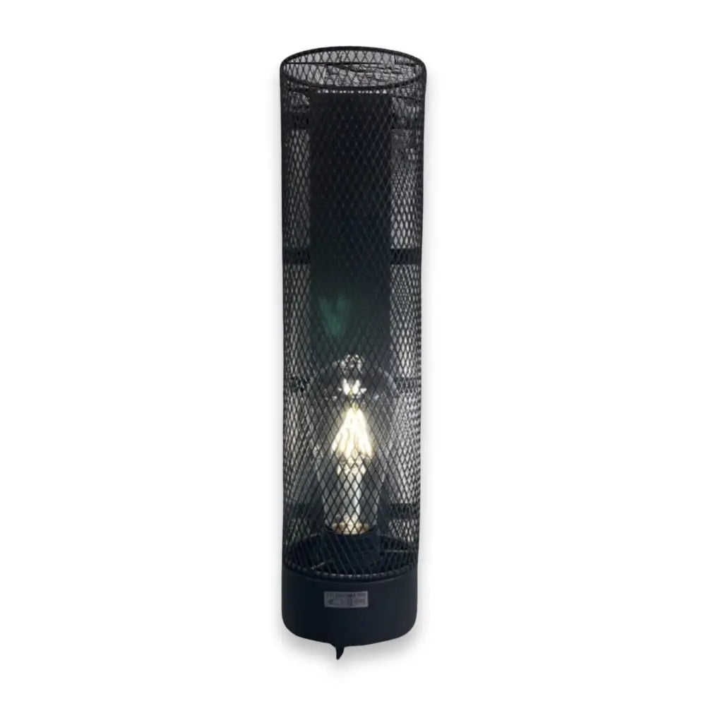Black Metal Mesh Contemporary Wall Light with On/Off Rocker Switch - Light fixtures UK