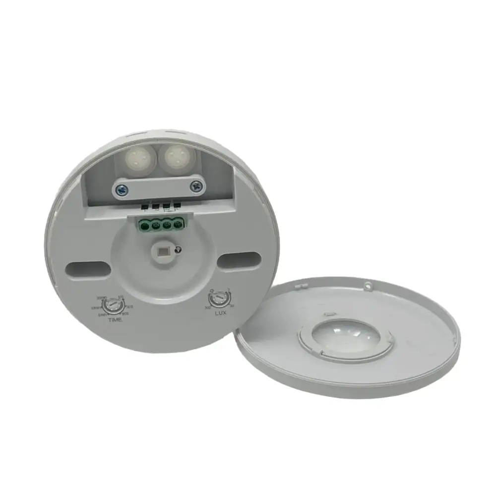 Ceiling PIR Infrared Motion Sensor 360" manual override IP65 bathroom UKEW