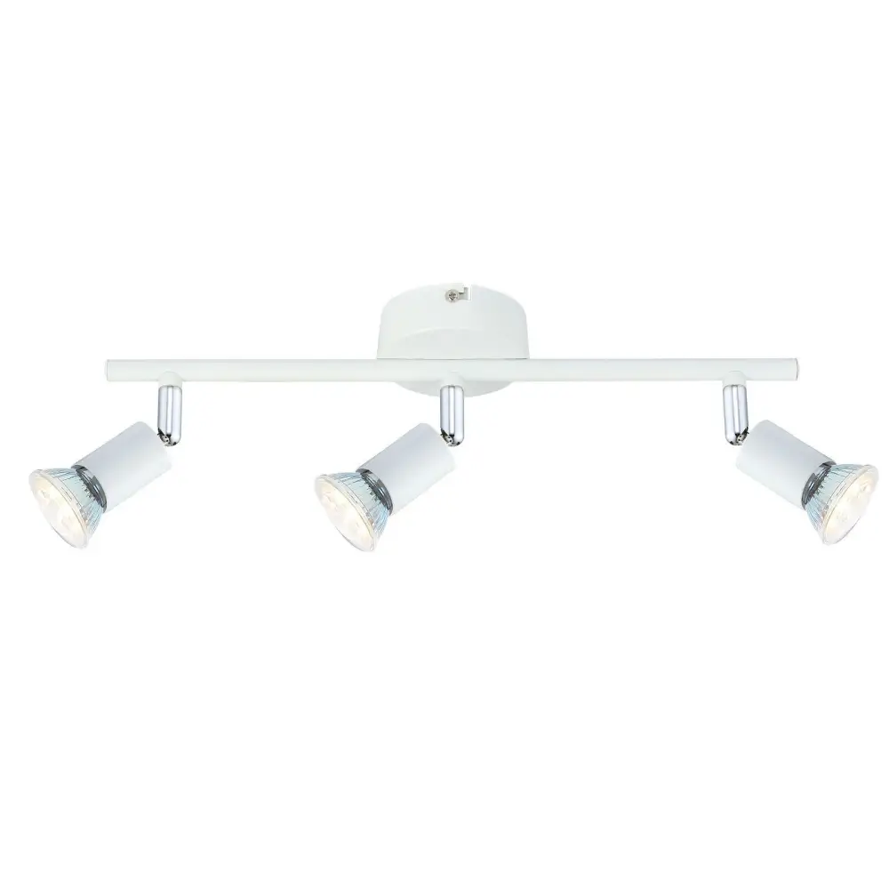 3 Way Adjustable LED GU10 Ceiling Spotlight Bar Kitchen light UKEW